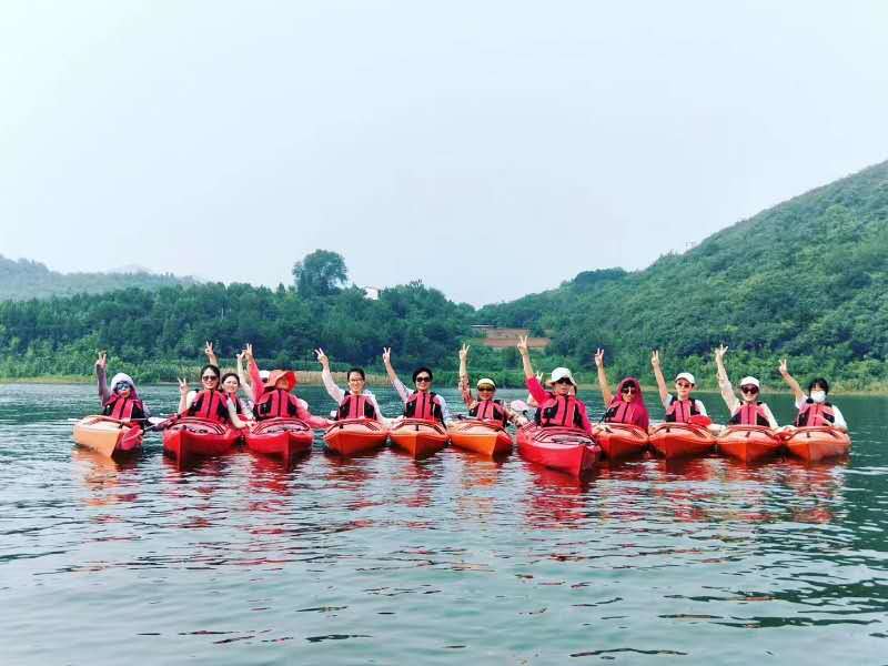 【攻防箭&皮划艇】金海湖1日水上主题趣味团建