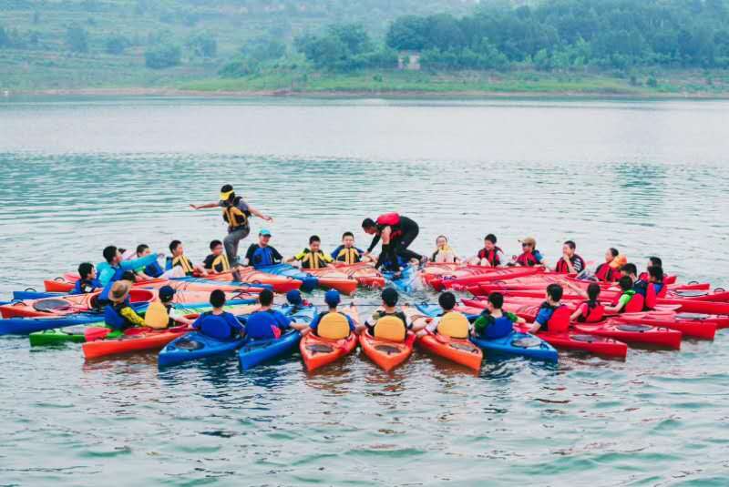 【攻防箭&皮划艇】金海湖1日水上主题趣味团建
