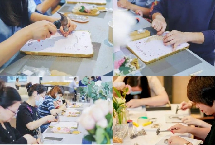  妇女节活动-手工钉子绕线画- 三八活动三八妇女节活动女神节活动