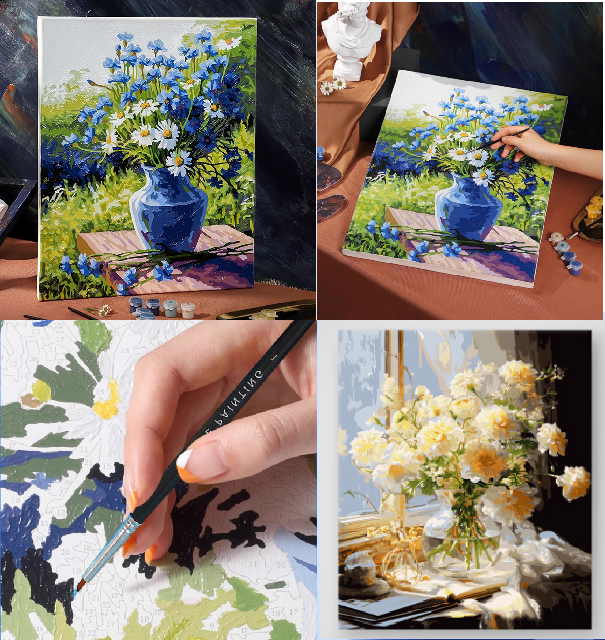 妇女节活动NO.6-数字油画，让艺术轻松融入生活 -  三八活动三八妇女节活动女神节活动